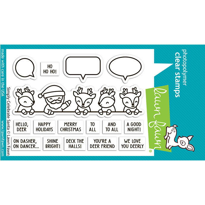 Clear Stamp Simply Celebrate Santa Clear Stamp Simply Celebrate Santa