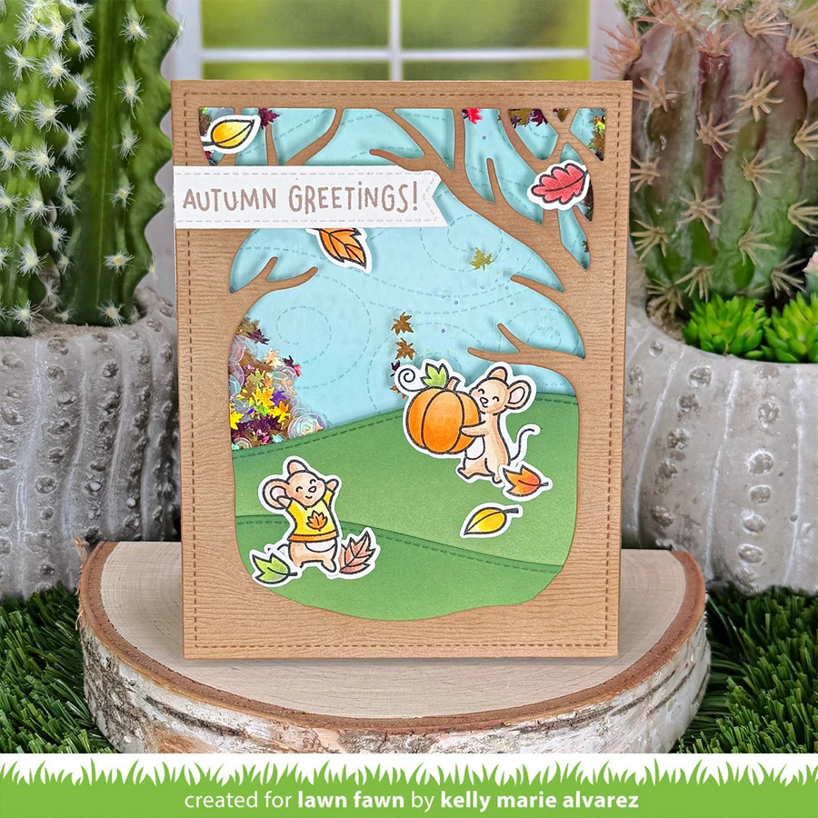 Clear Stamps Fall Mice