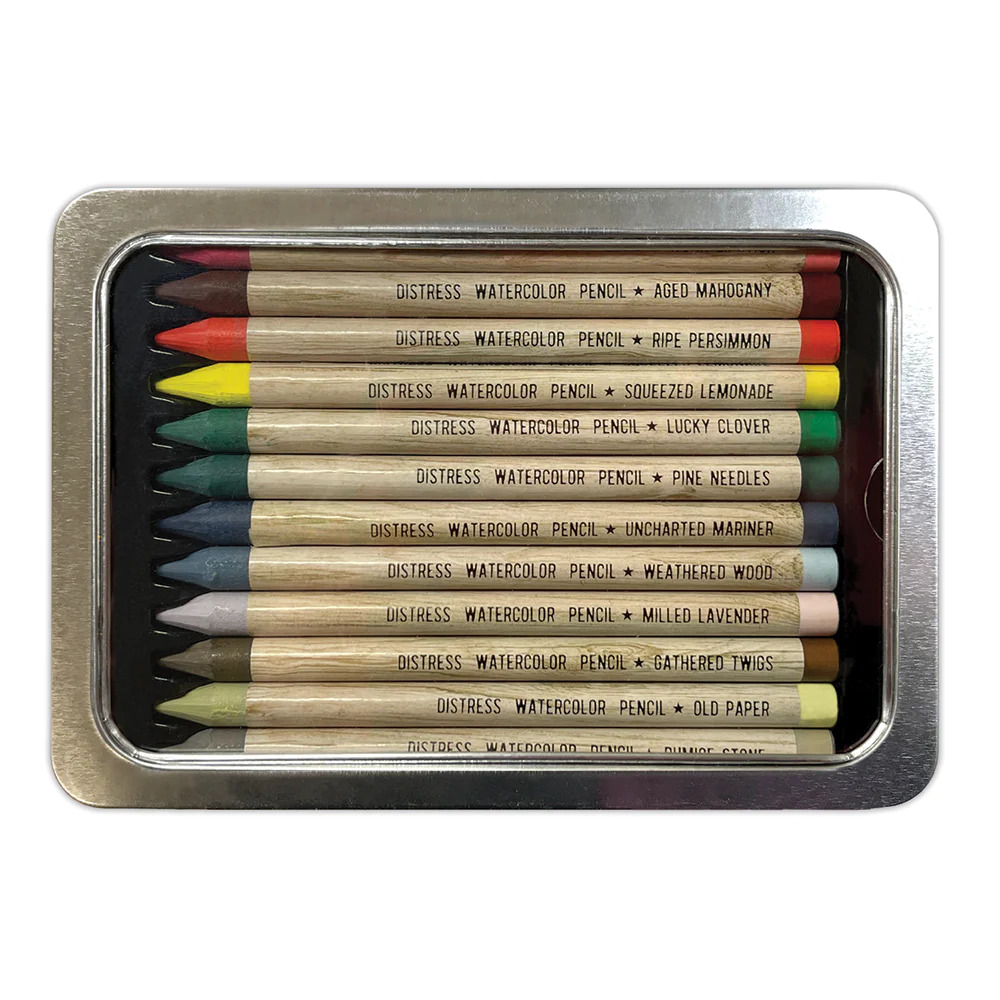 Distress Watercolor Pencils Kit #5