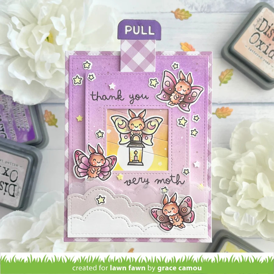 Clear Stamps I like cute Moths