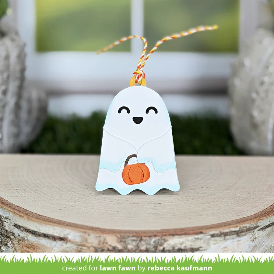 Stanzen Happy Ghost Tag