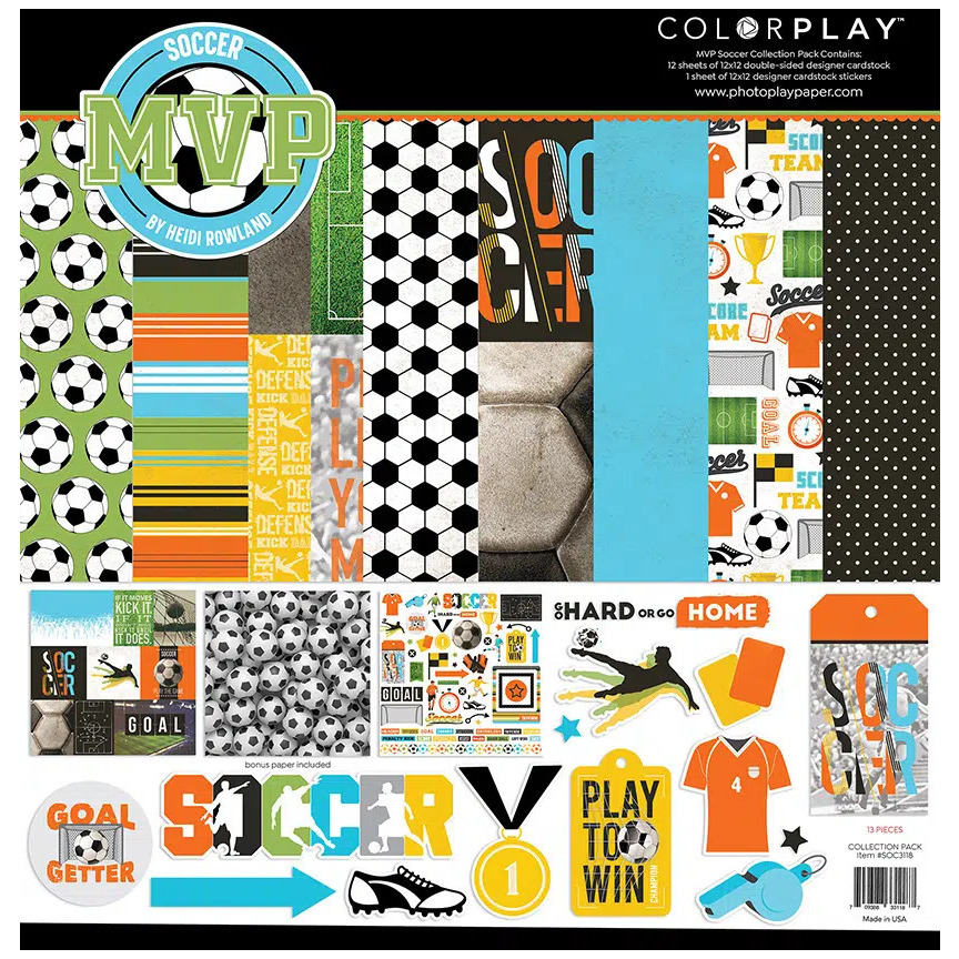Soccer 12*12 Collection Kit