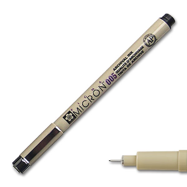Micron 005 Pen Black 0,2 mm