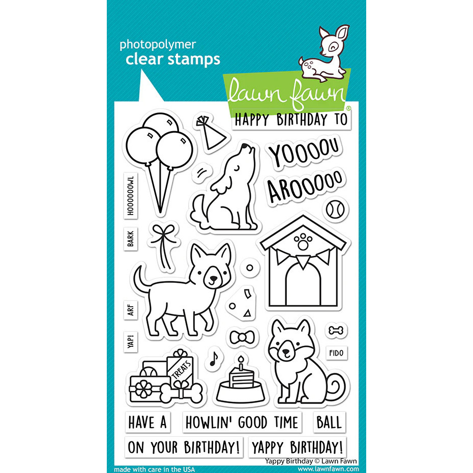 Clear Stamps Yappy Birthday