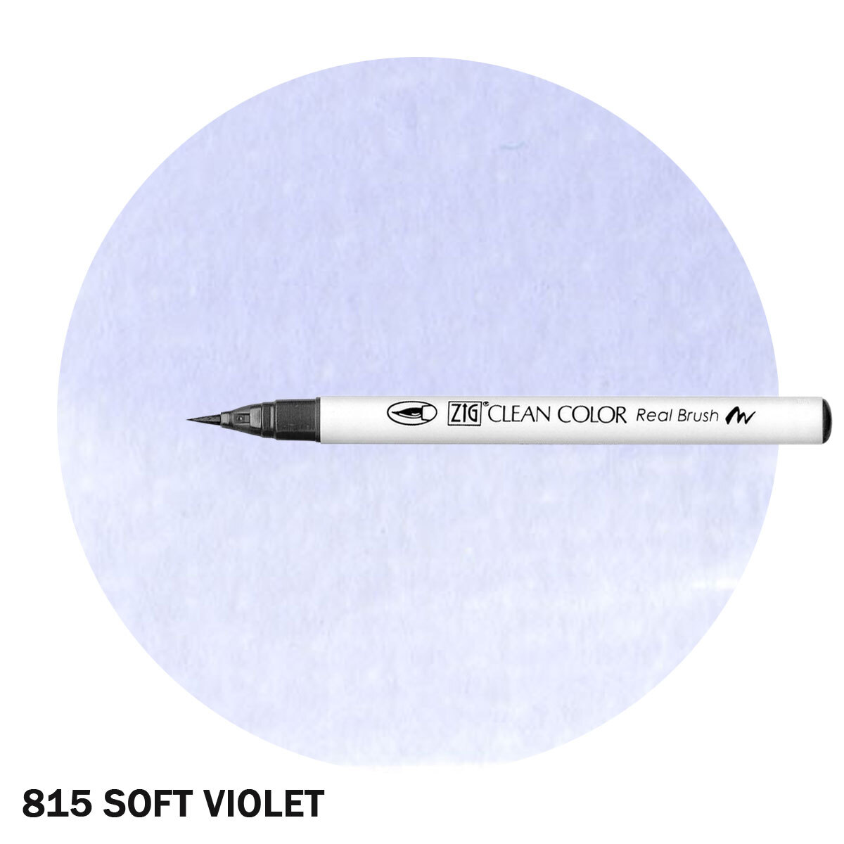 ZIG Clean Color Real Brush Marker Soft Violet