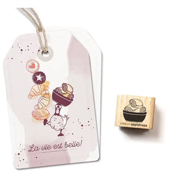 Schale mit Pain au Chocolat