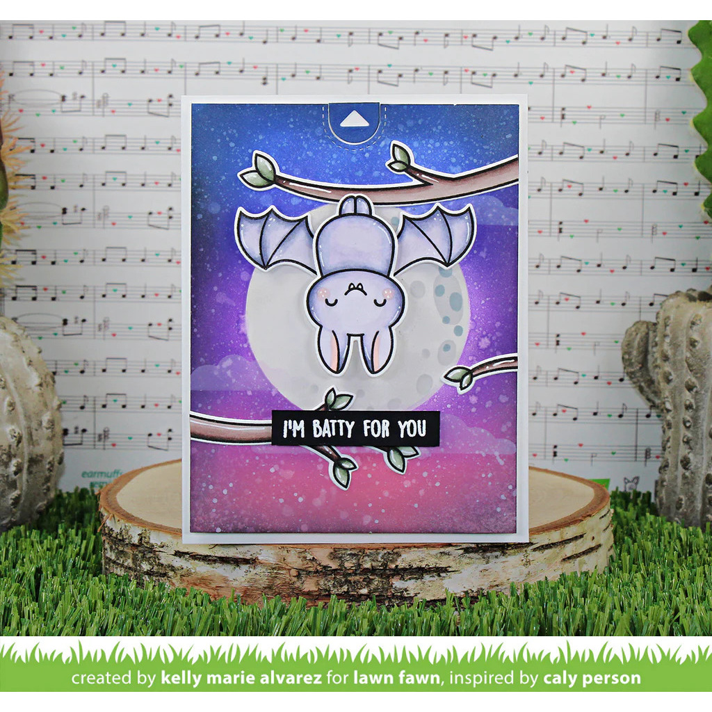 Clear Stamps Batty for you
