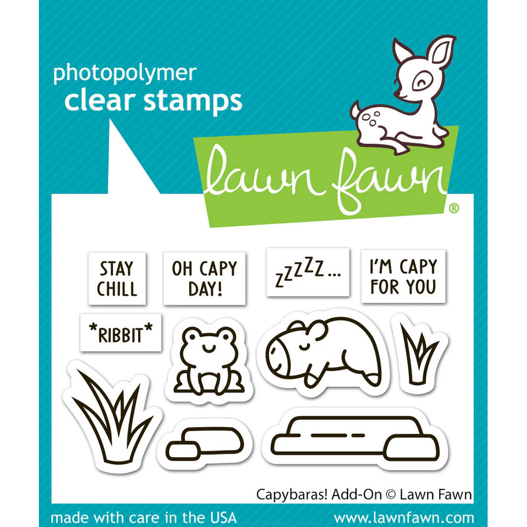 Clear Stamps Capybaras! Add-On