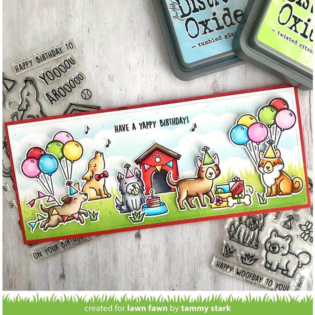 Clear Stamps Yappy Birthday