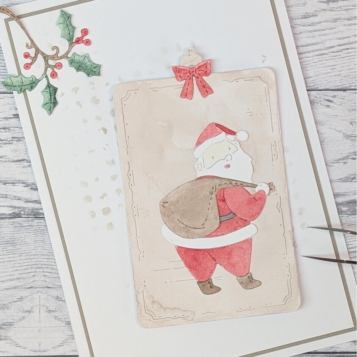Stanze Santa with a Christmas Sack