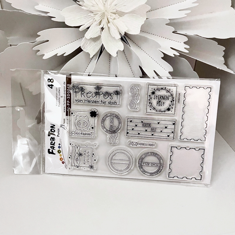 Stempelset Briefmarken