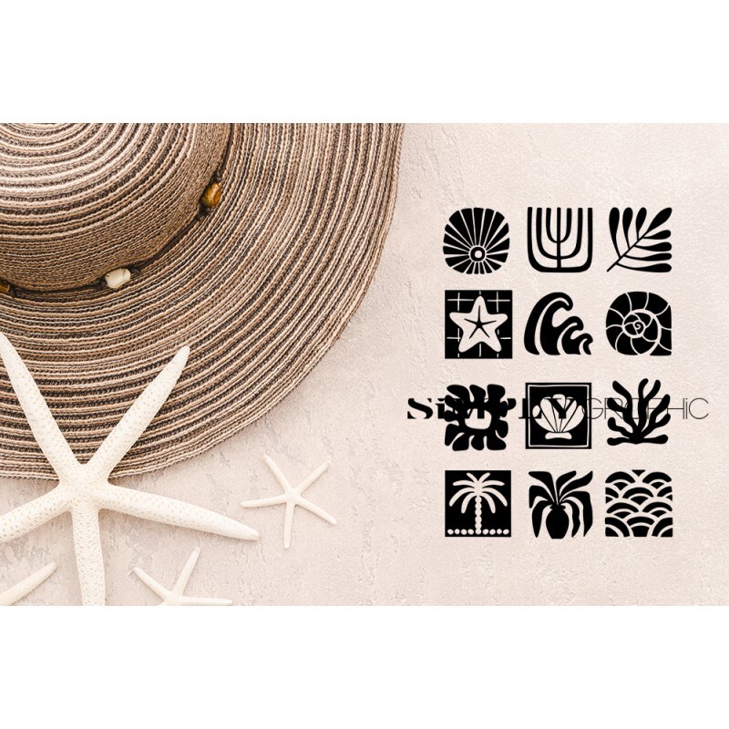 Clear Stamp Mosaique d'été