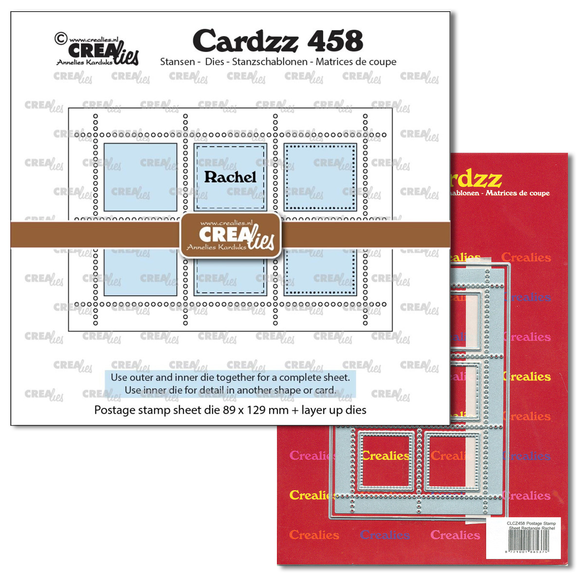 Stanze Postage Stamp 6 Rectangles