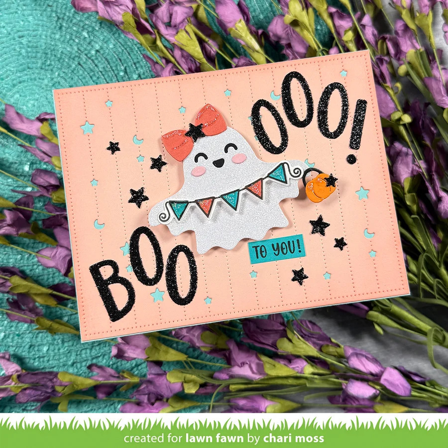 Stanzen Happy Ghost Tag