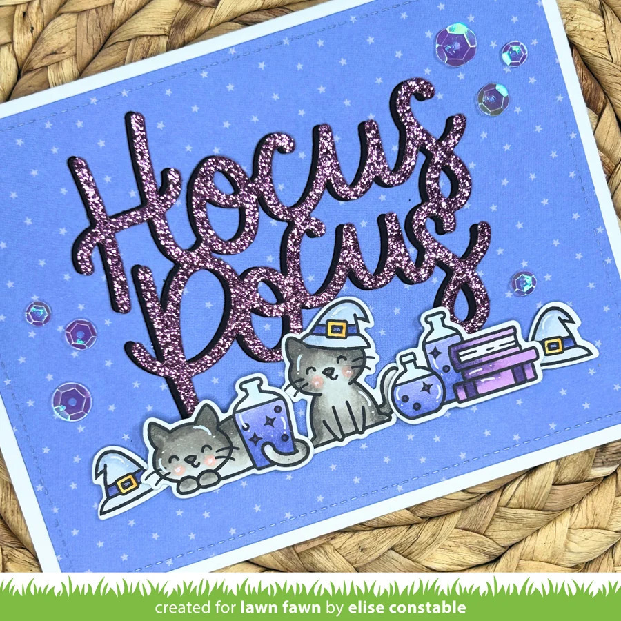 Clear Stamp Hocus Purr-cus