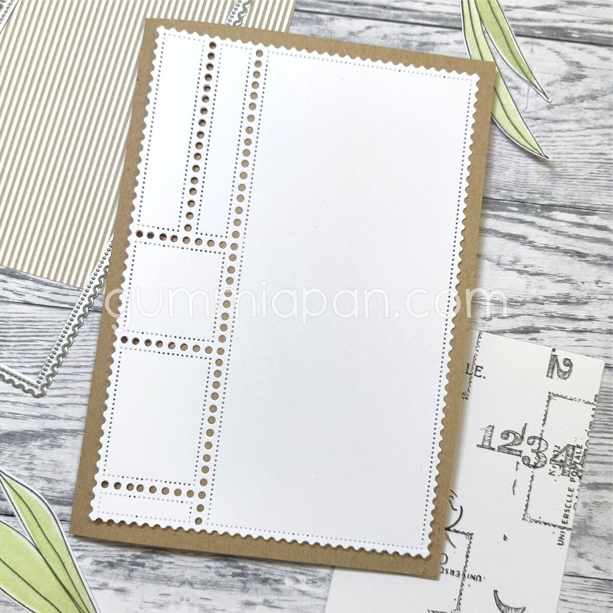 Stanze Postage Stamps Background