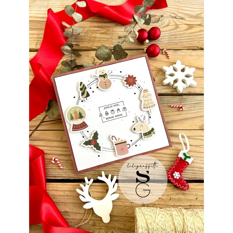 Clear Stamp Noël minimaliste