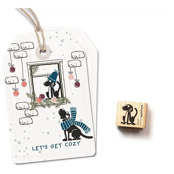 Ministempel Hund Noel
