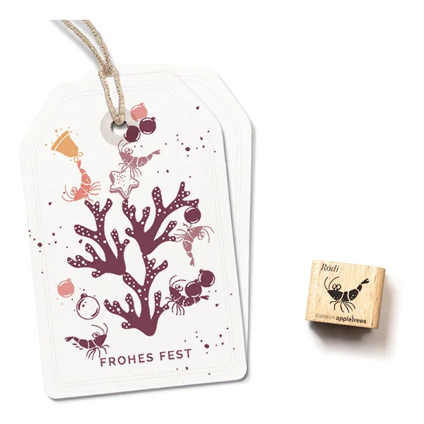 Ministempel Garnele Rodi