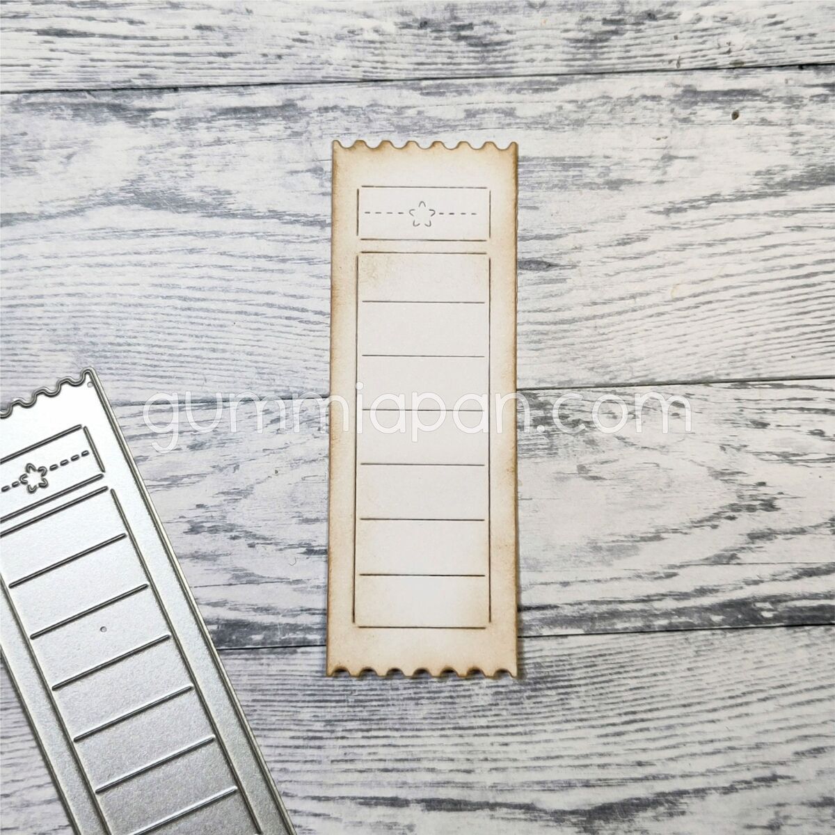 Stanze Tall Ticket with Star