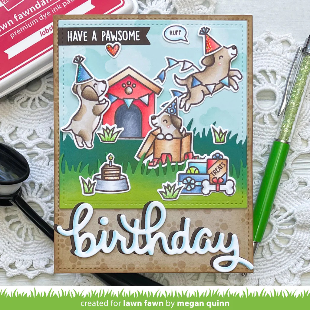 Clear Stamps Yappy Birthday