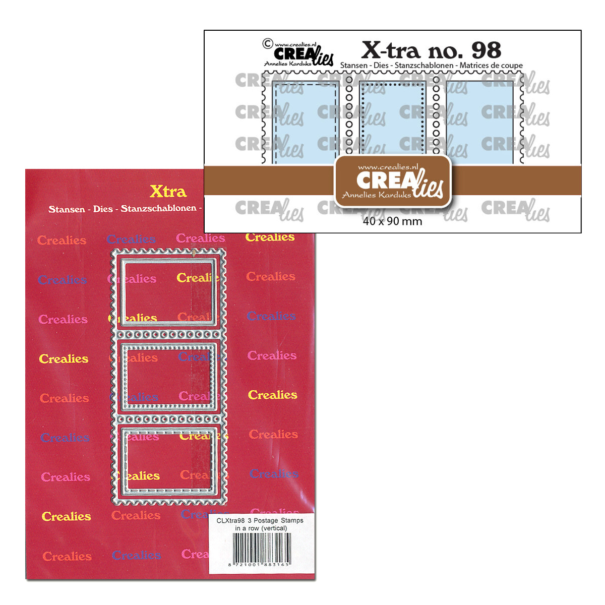 Stanze Xtra no. 98 Postage Stamps Vertical