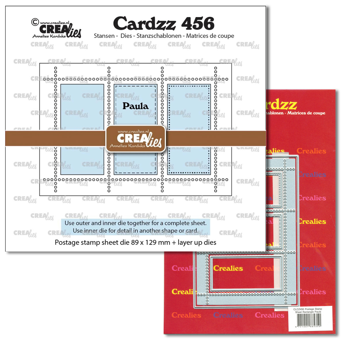 Stanze Postage Stamp 3 Rectangles