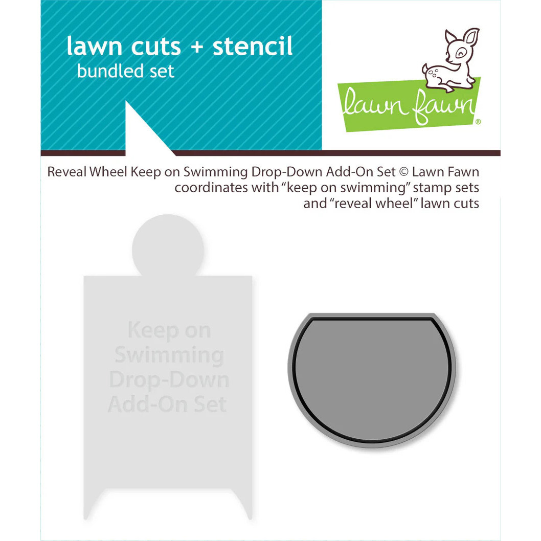 Stanzen Reveal Wheel Keep on Swimming Drop-Down Add-On