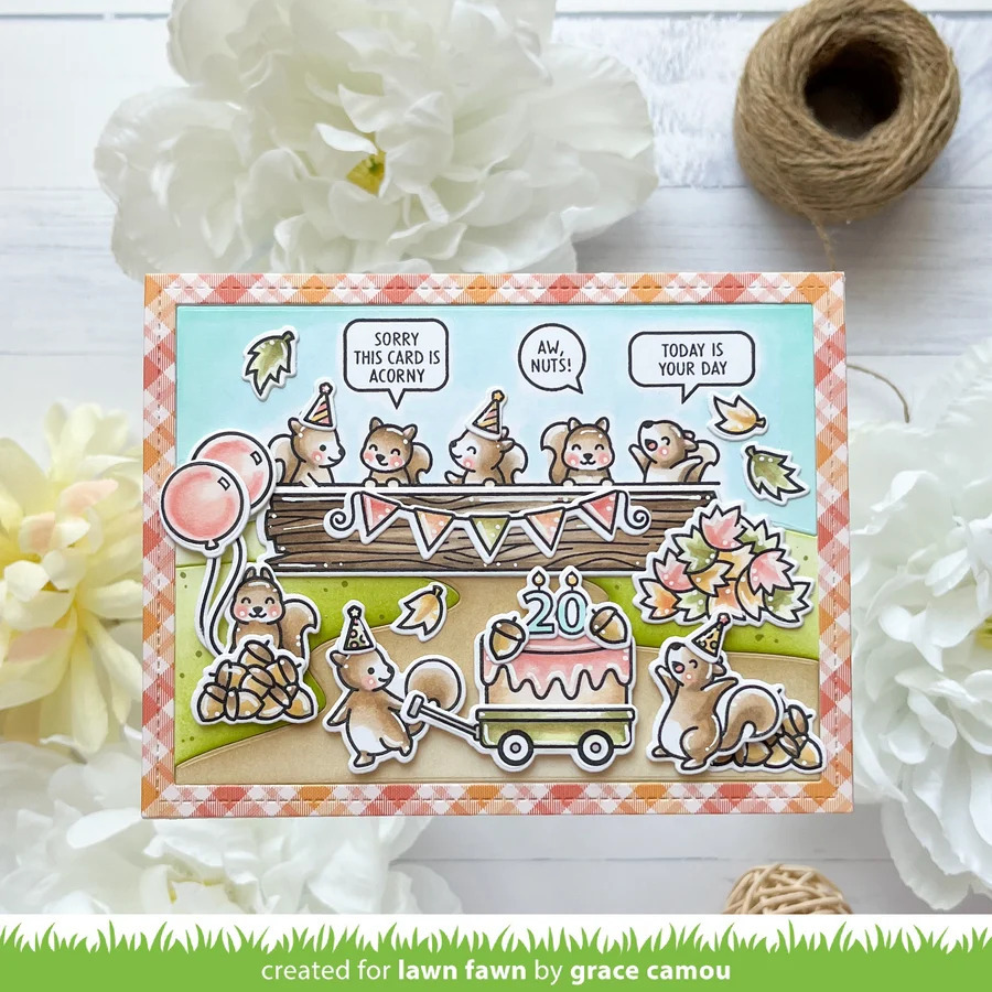 Clear Stamps Simply Celebrate Squirrels
