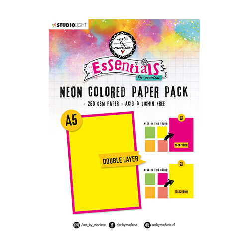 Paper Pack Neon Double Layer