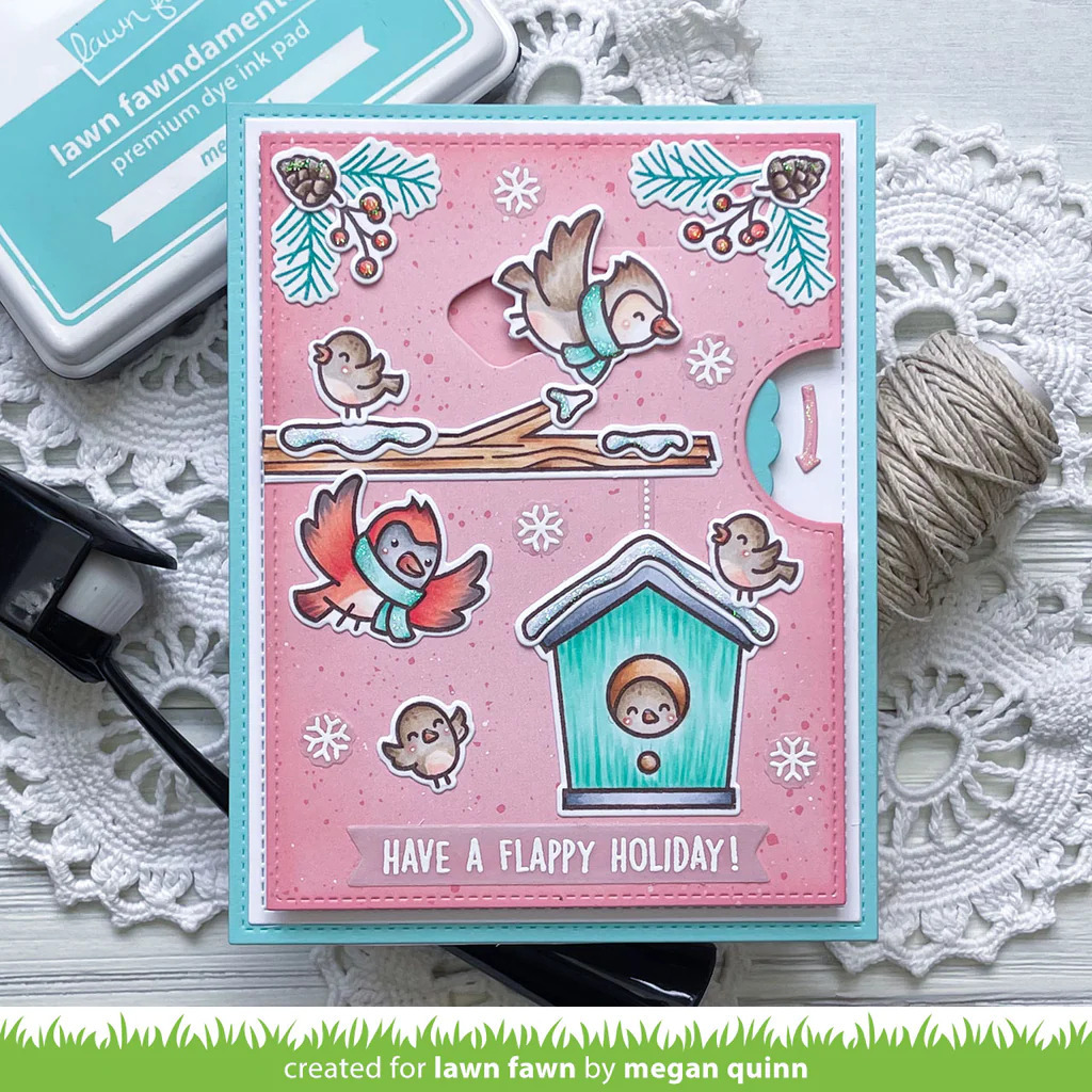 Clear Stamps Winter Birds Add-on