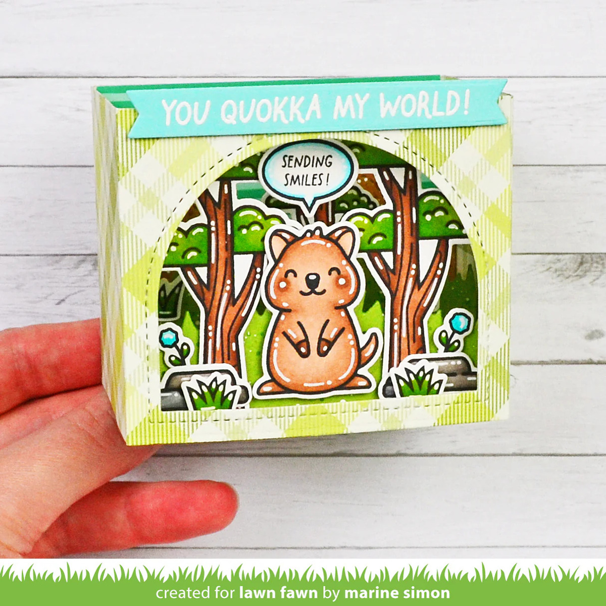 Clear Stamp Quokka My Worlds