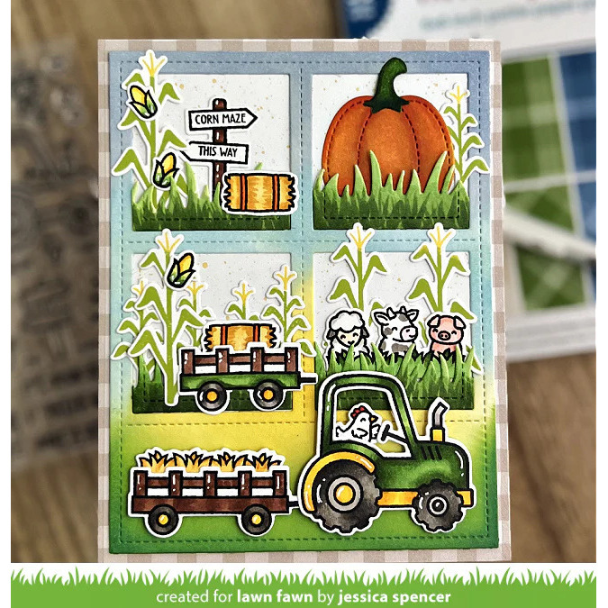 Clear Stamp Hay There, Hayrides!