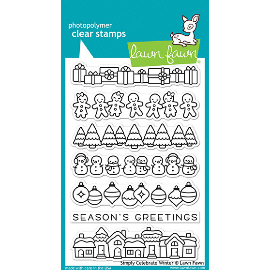 Clear Stamp Set Simply Celebrate Winter