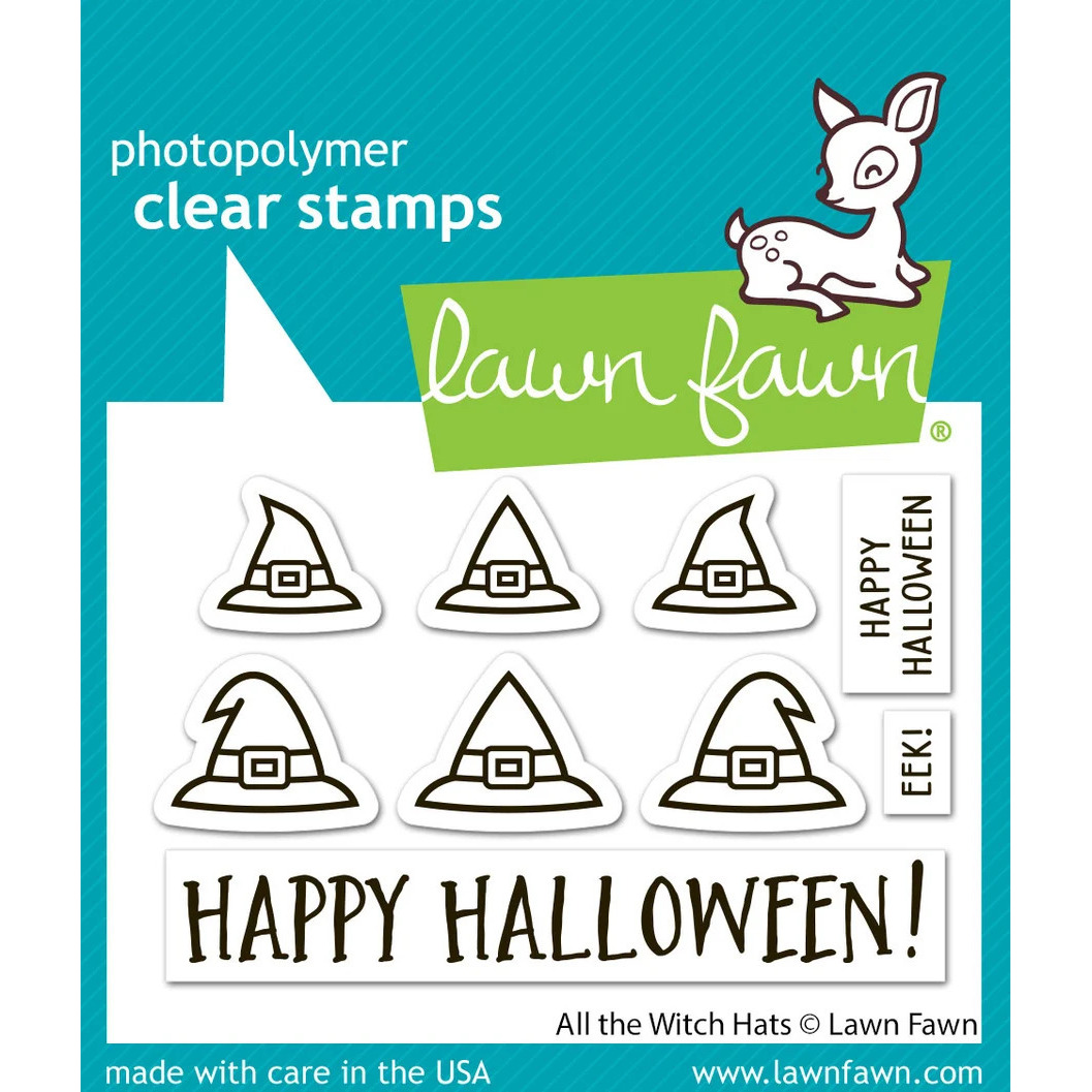 Clear Stamps All the Witch Hats