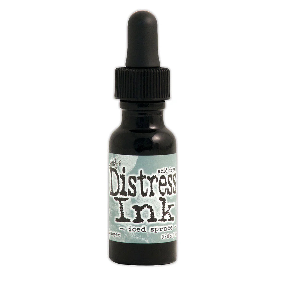 Distress Ink Re-Inker Iced Spruce