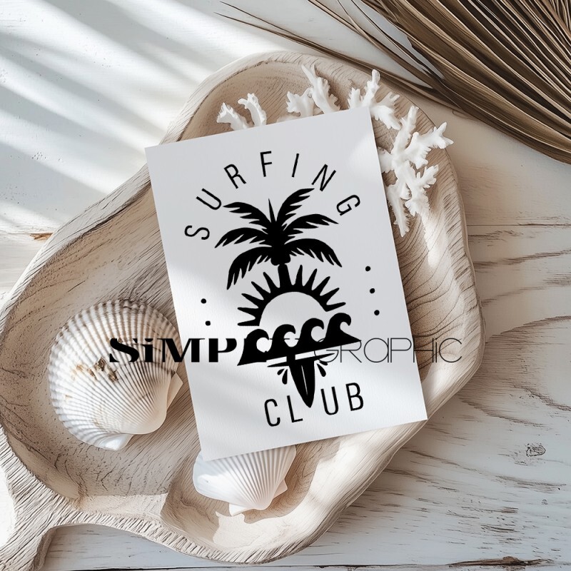 Clear Stamp Surfing Club