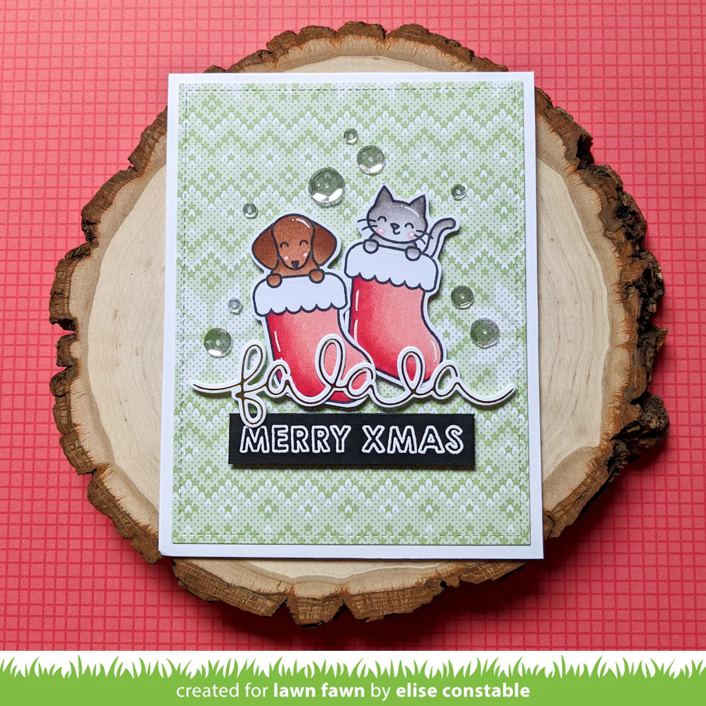 Clear Stamp Pawsitive Christmas