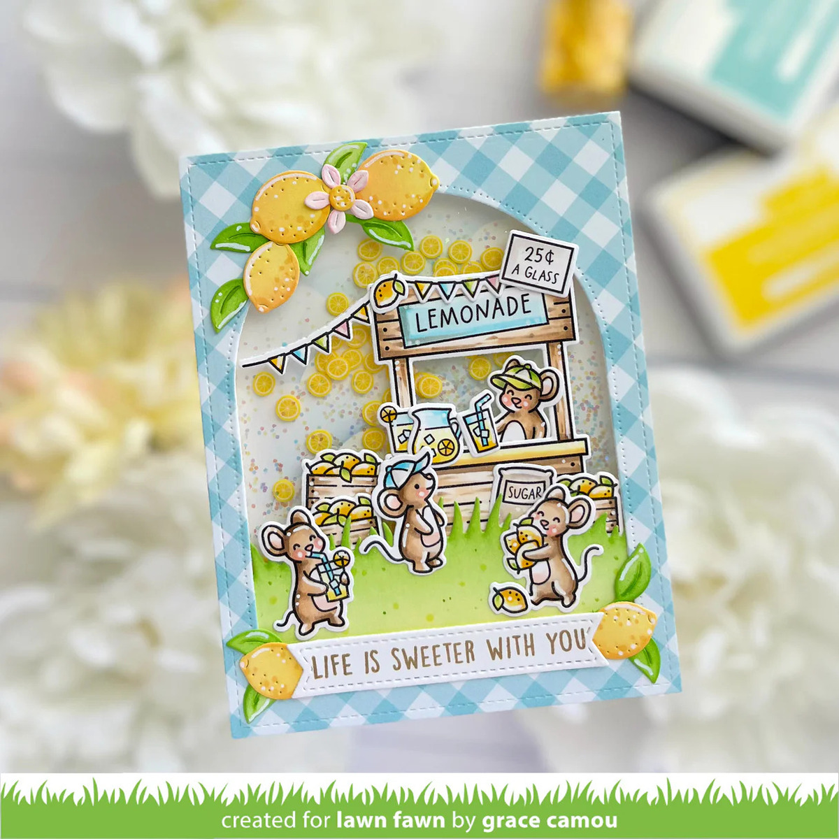 Clear Stamp Make Lemonade!