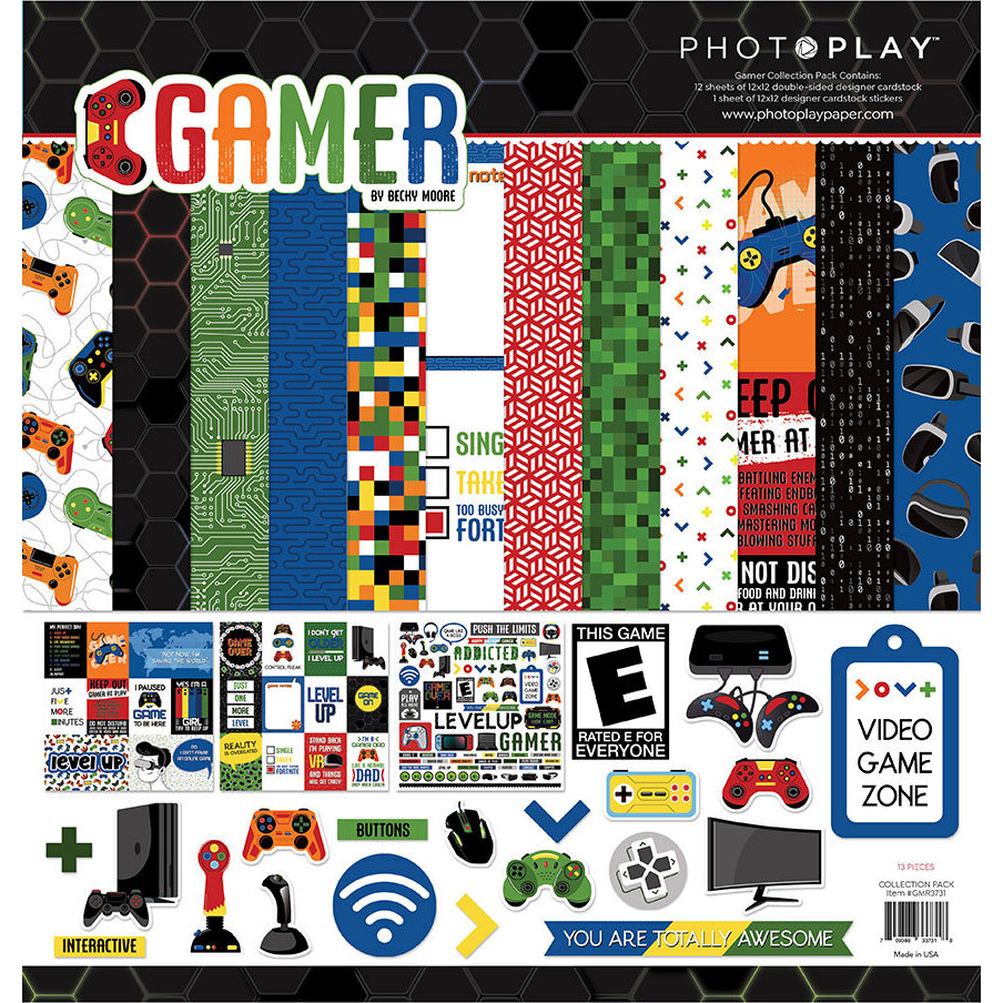 Gamer 12*12 Collection Kit