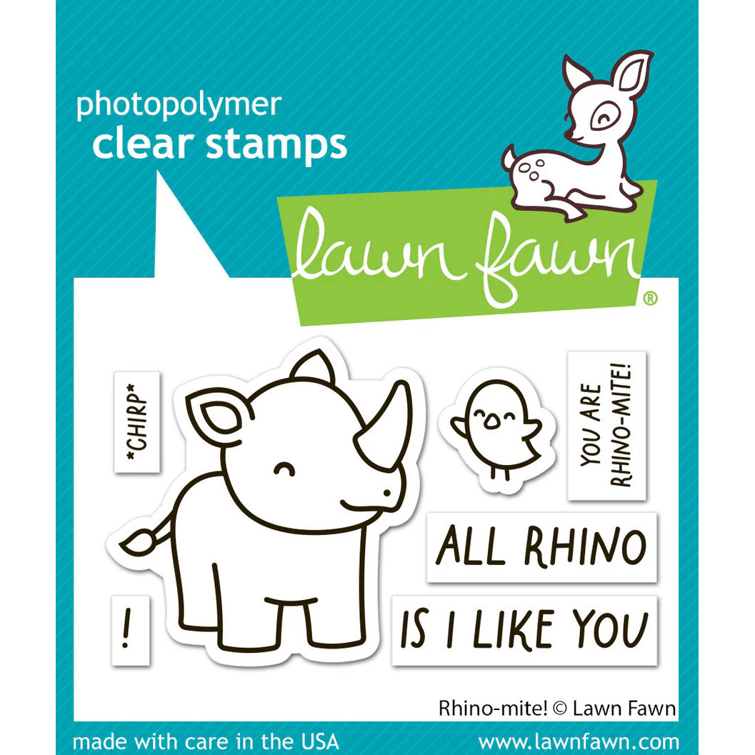 Clear Stamps Rhino-mite!