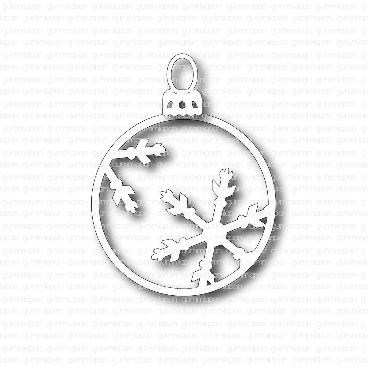 Stanze Christmas Ornament w/Snowflakes
