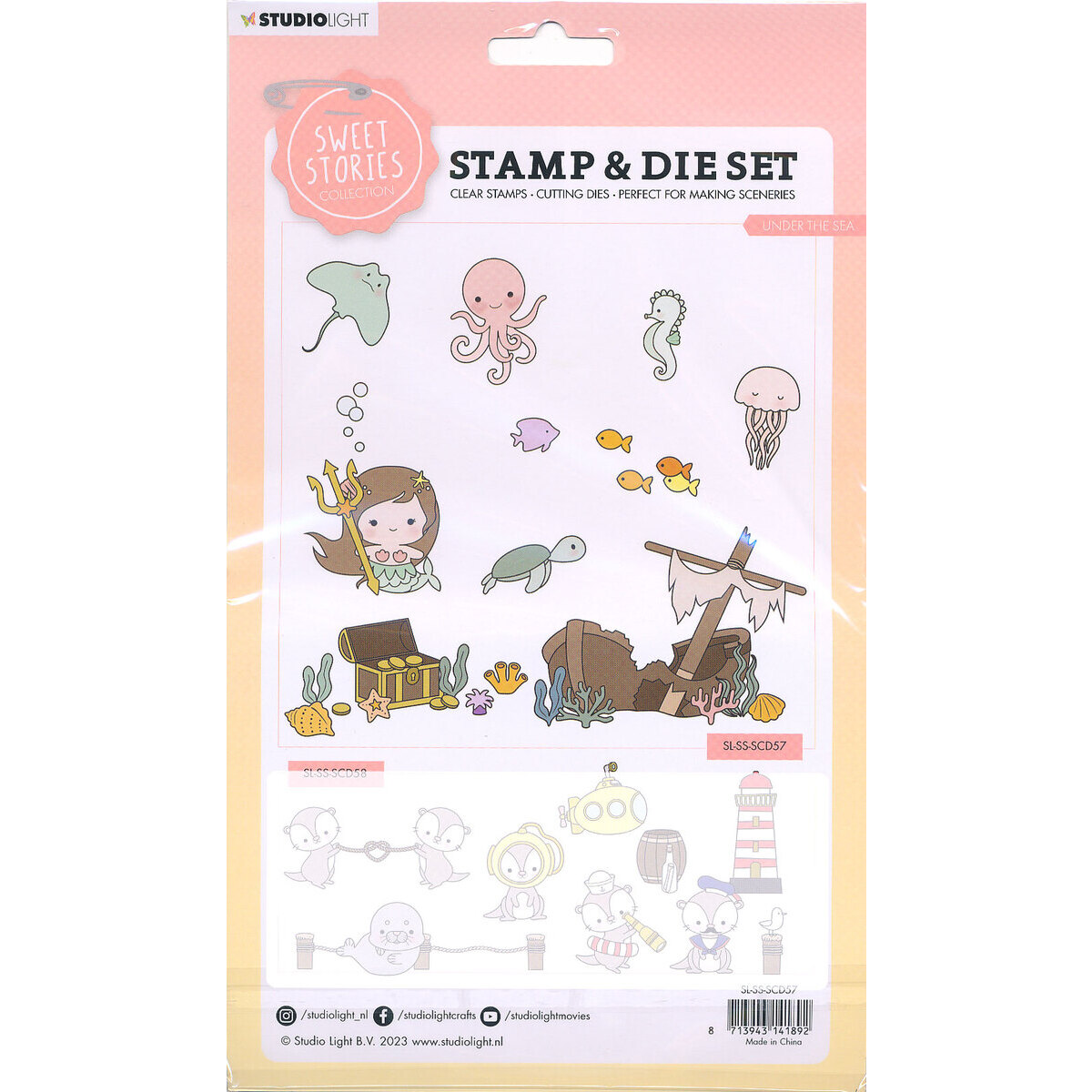 Clear Stamp & Stanze Sweet Stories Nr. 57