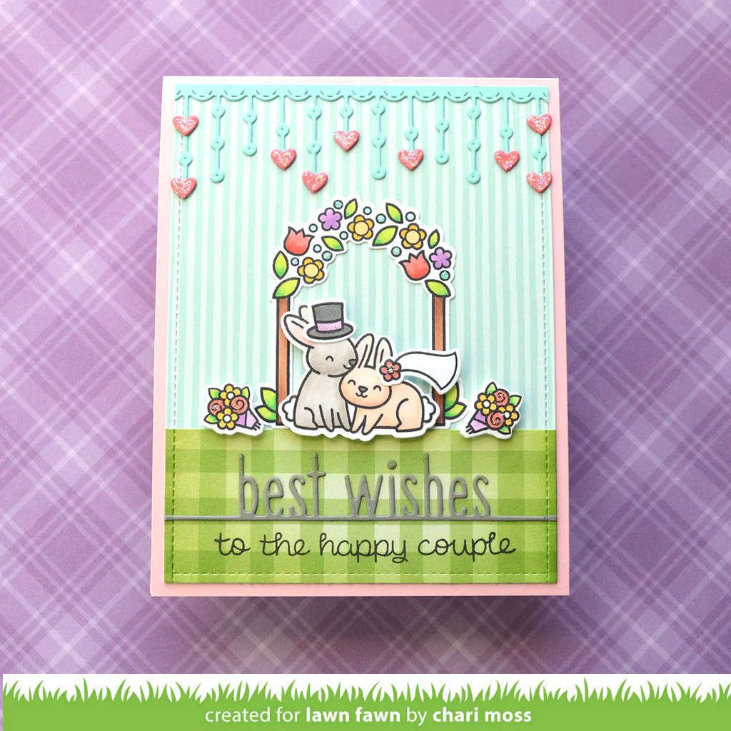 Stanzen Best Wishes Line Border