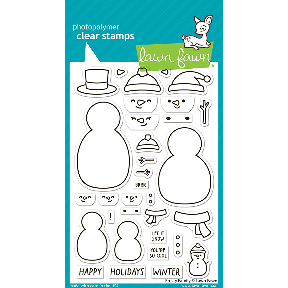 Clear Stamp Frosty Family Clear Stamp Frosty Family