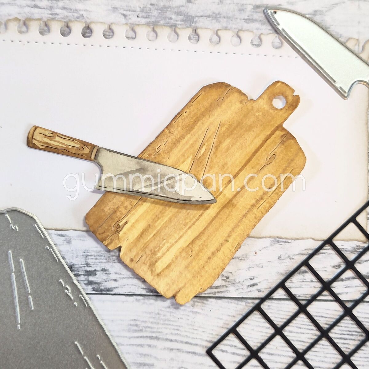 Stanze Cutting Board & Knife