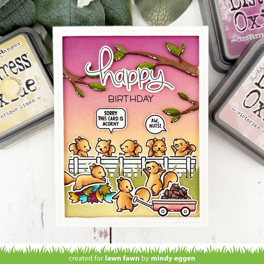 Clear Stamps Simply Celebrate Squirrels
