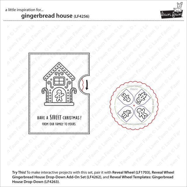 Clear Stamps Gingerbread House