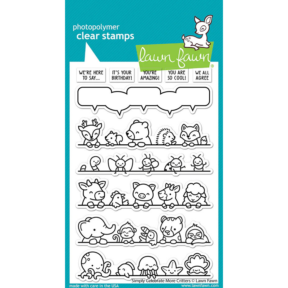 Clear Stamps Simply Celebrate More Critters Clear Stamps Simply Celebrate More Critters