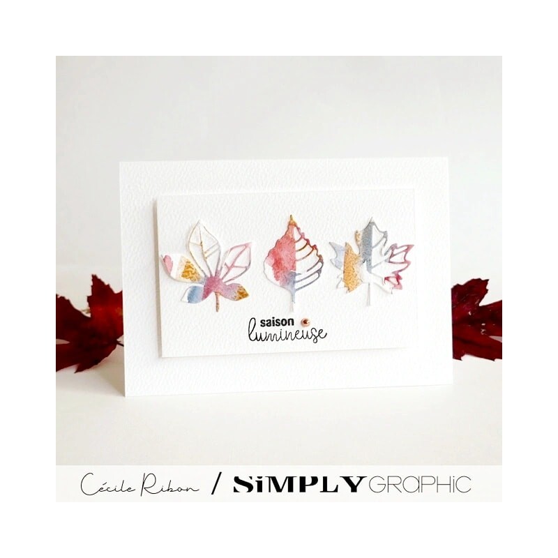 Stanze Feuilles d'écoupées